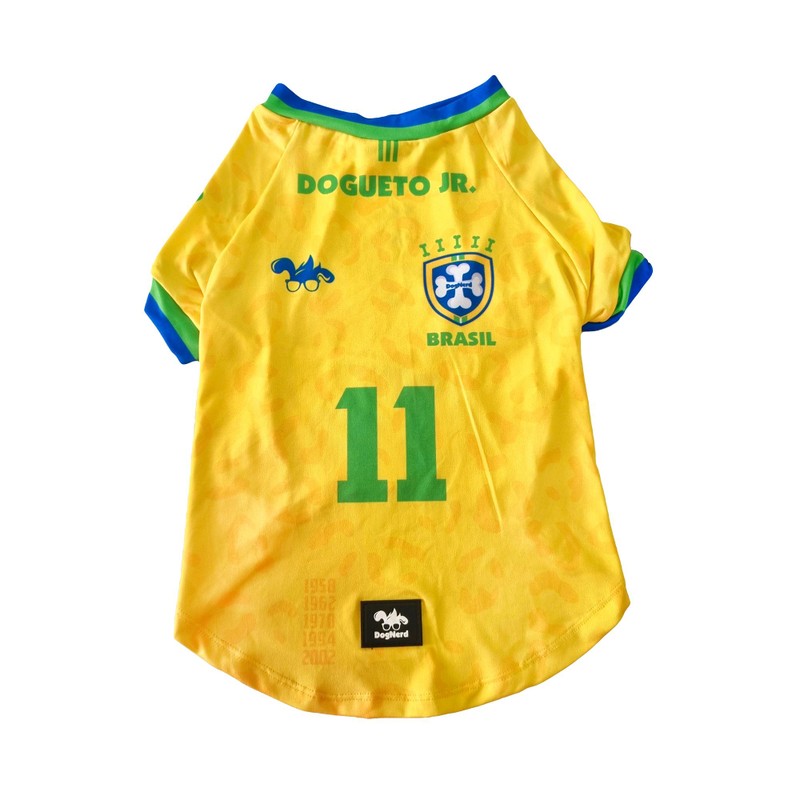 Dognerd Roupinha Copa do Mundo - Amarela