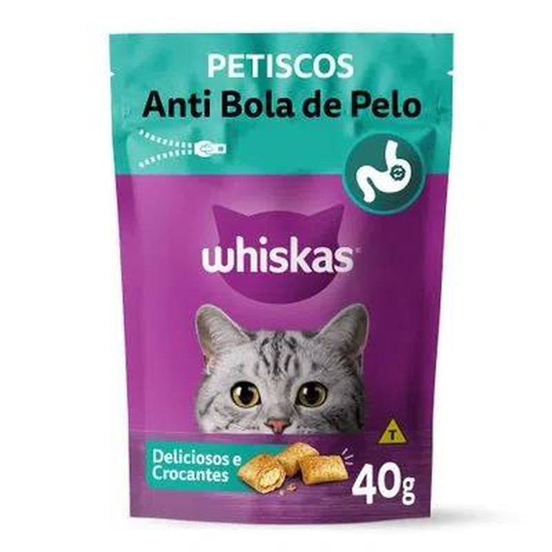 Whiskas Temptations Anti Bola De Pelo 40g