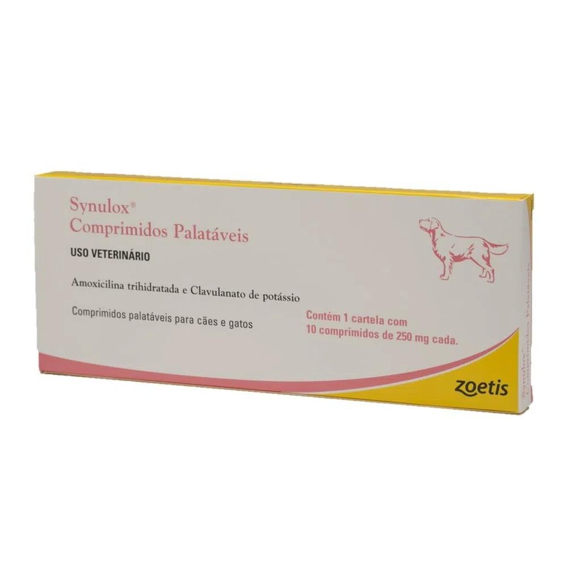 Zoetis Synulox - 10 Comprimidos