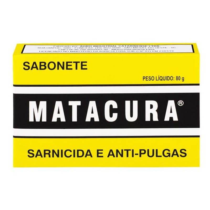 AIC MATACURA SARNICIDA E ANTI-PULGAS 80G
