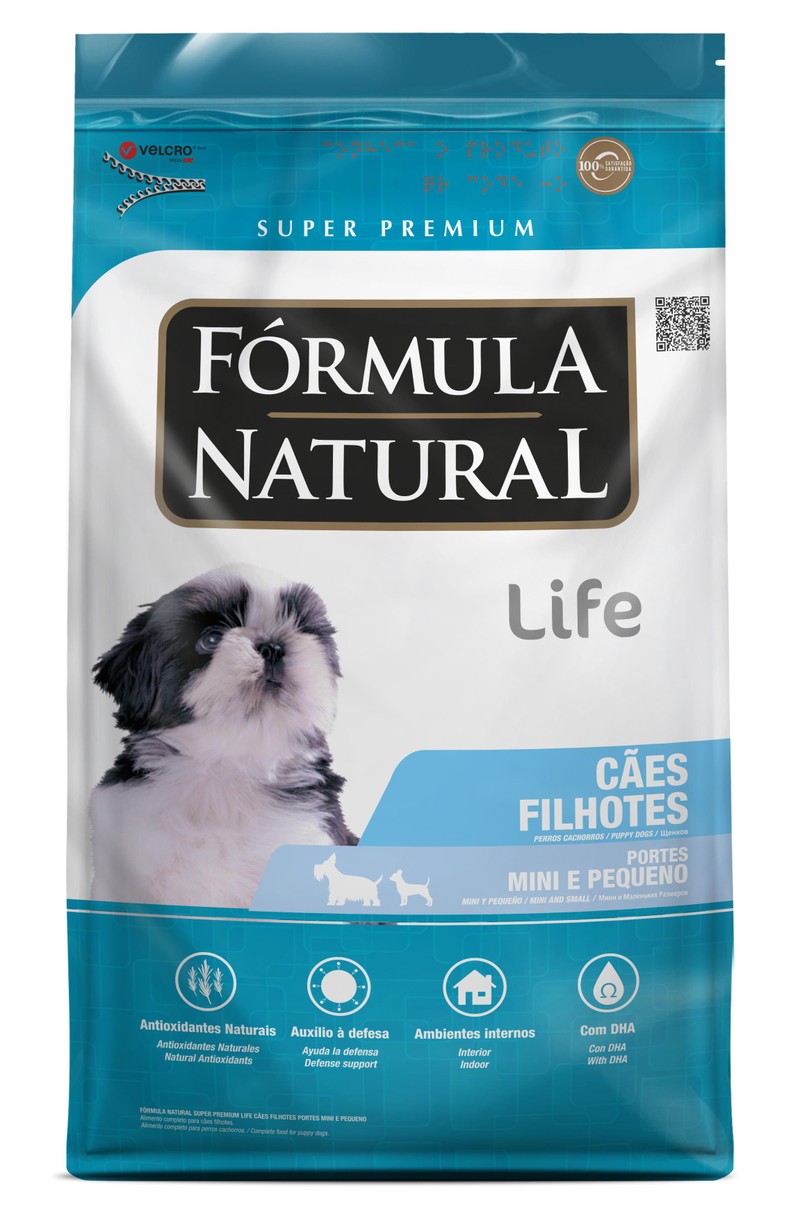 Formula Natural Caes Filhotes Mini/Peq Porte