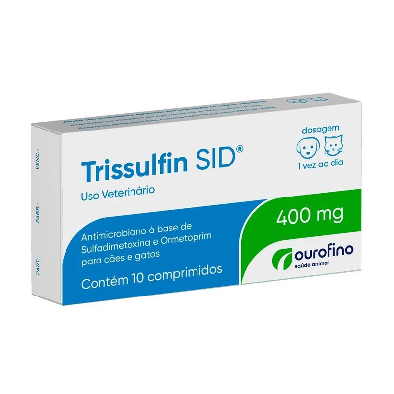 OURO FINO TRISSULFIN SID - 10 COMPRIMIDOS