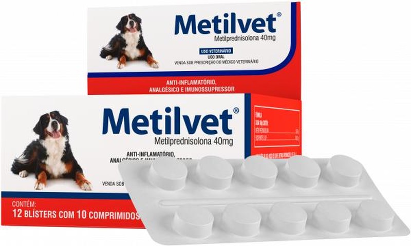 Metilvet - 10 Comprimidos
