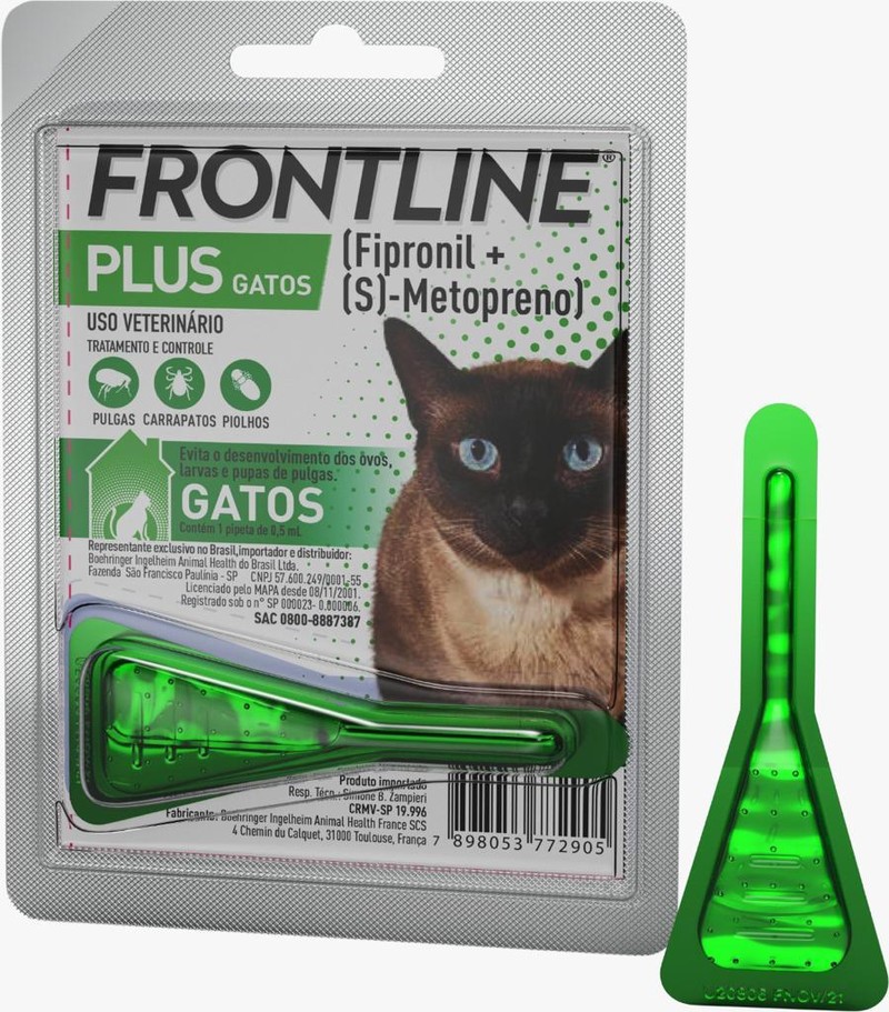 Boehringer Frontline Plus Gatos