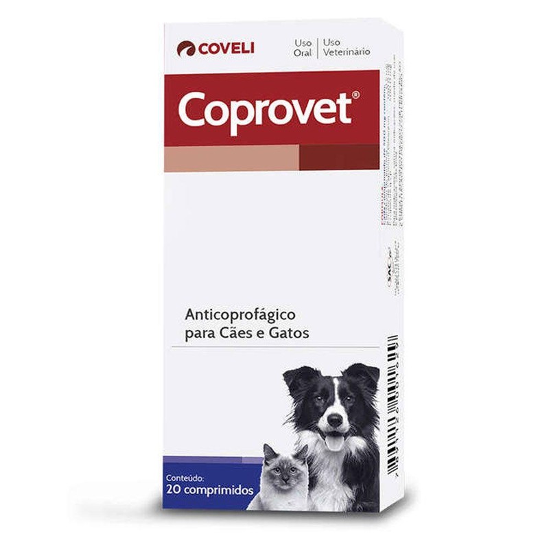 Coveli Coprovet - 20 Comprimidos