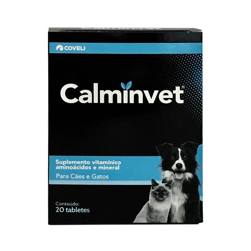 Coveli Calminvet Suplemento Vitaminico - 20 Tabletes
