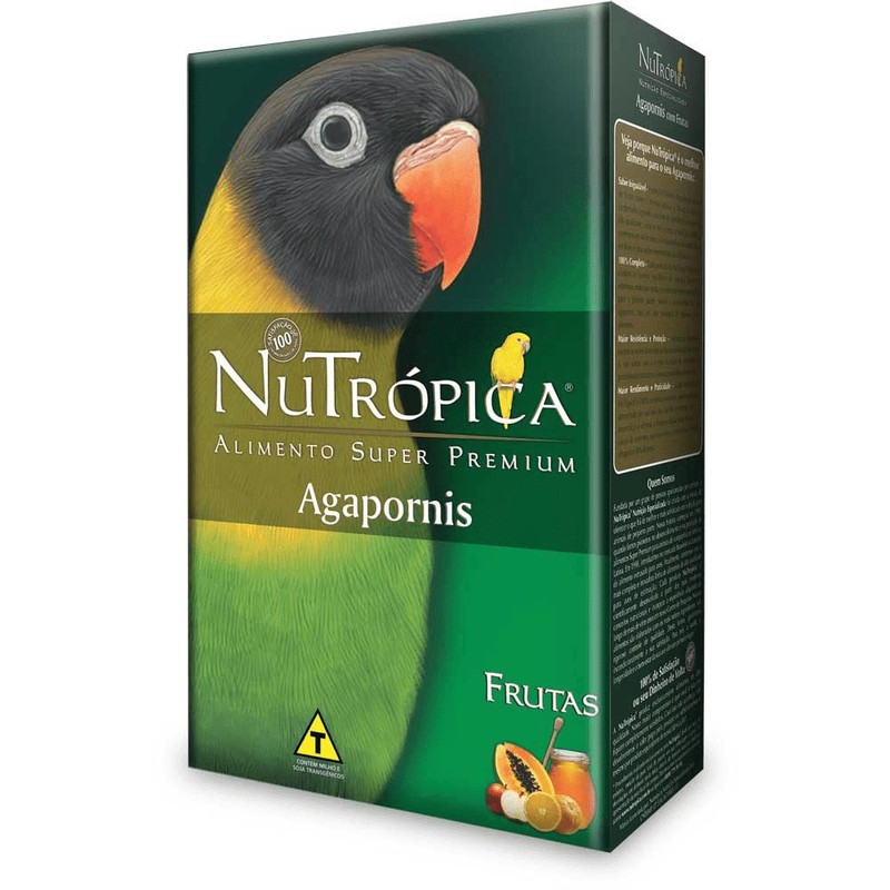 Nutropica Agapornis Com Frutas 300g