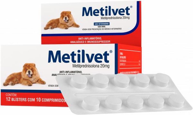 Metilvet - 10 Comprimidos