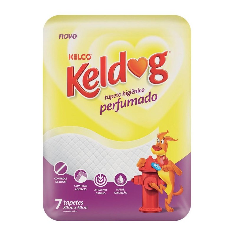 Kelco Tapete Higiênico Keldog Perfumado 