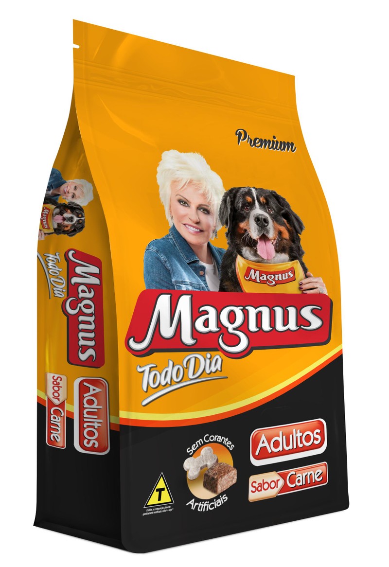 Magnus Cães Adultos Todo Dia Carne 25Kg
