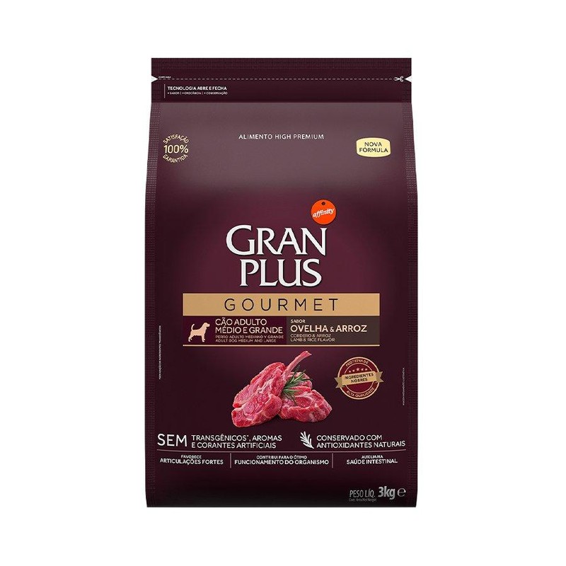 Gran Plus Adulto Ovelha e Arroz