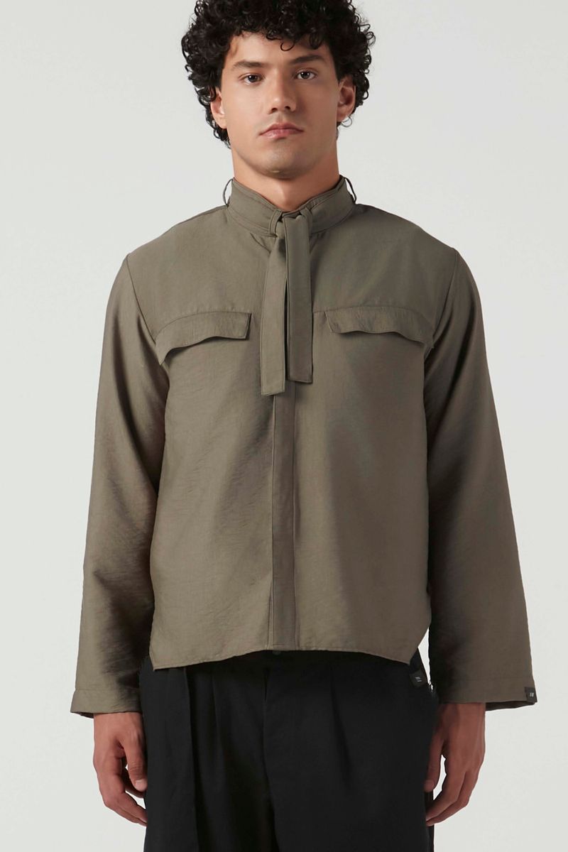 Foto do produto CAMISA CRINCKLED MUSGO