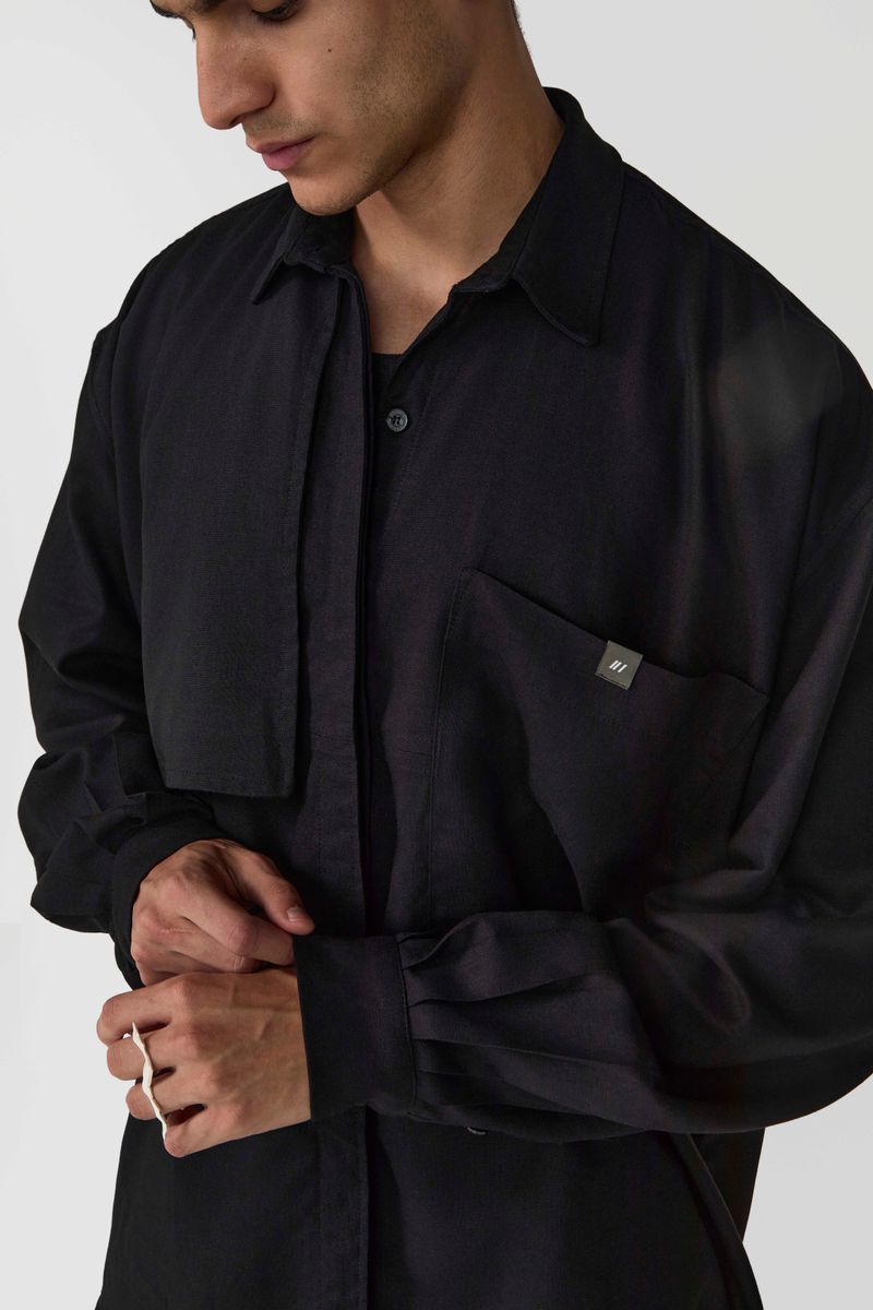 Foto do produto CAMISA BÁRIO PRETO