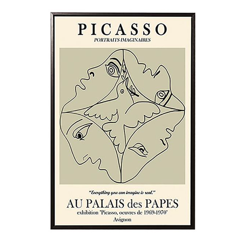 Quadro composição Picasso