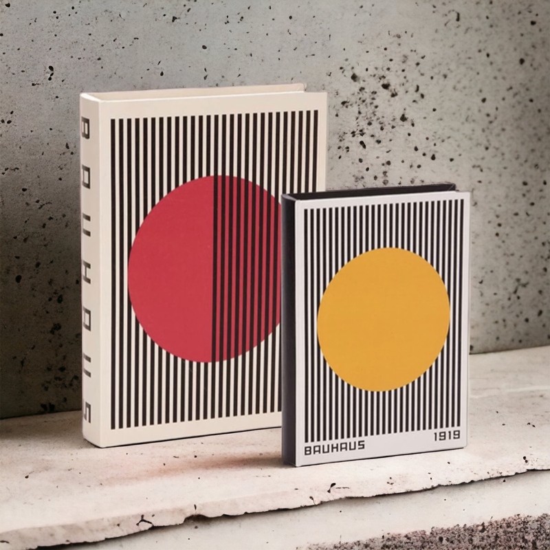 Livro caixa Bauhaus (2 peças)