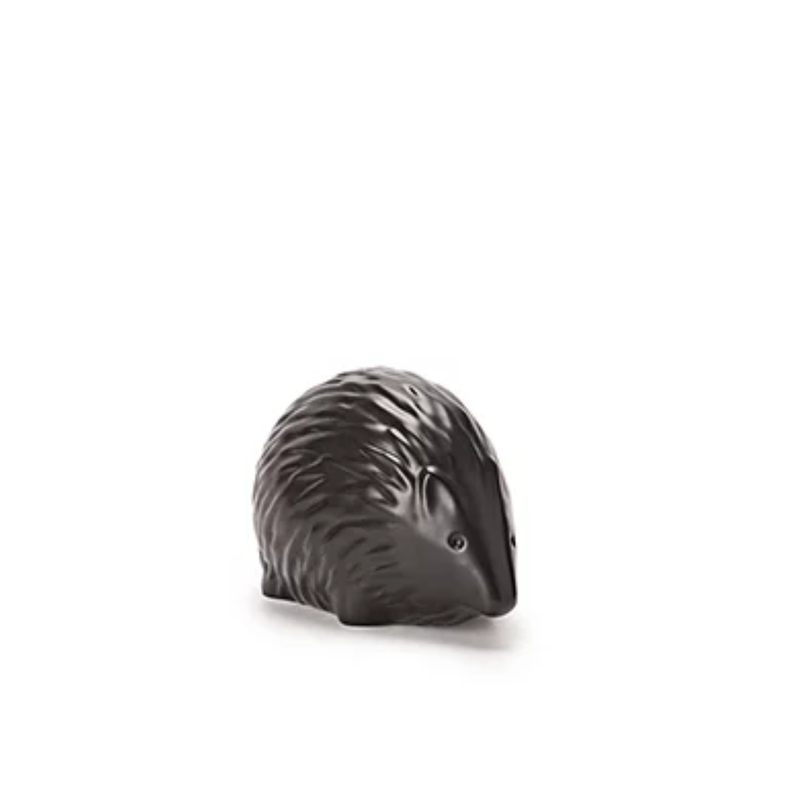 Escultura Ouriço negro (2 peças)