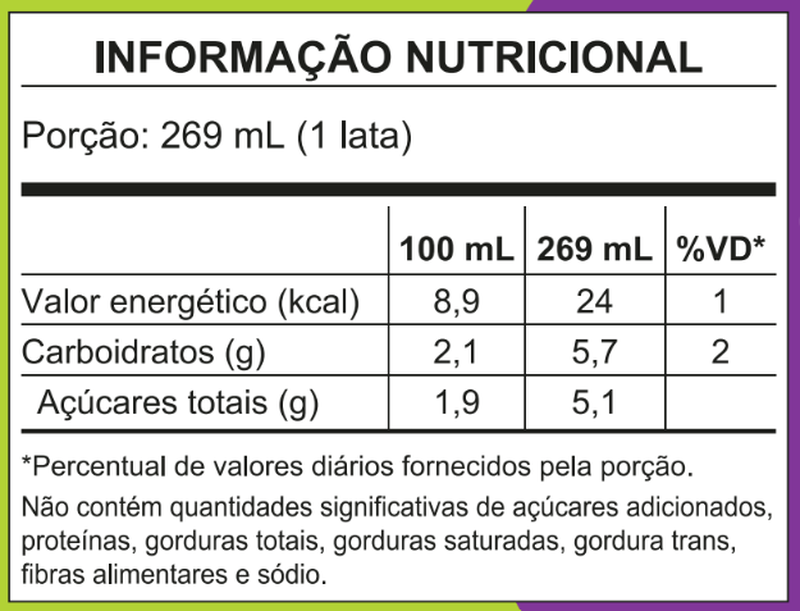 DÊVI Refrigerante Guaraná e Açaí