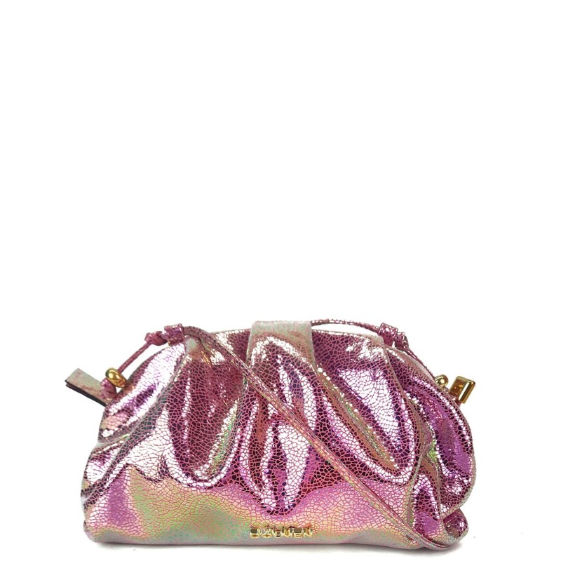 BOLSA BRUNA CLUTCH COURO ESTELAR PINK