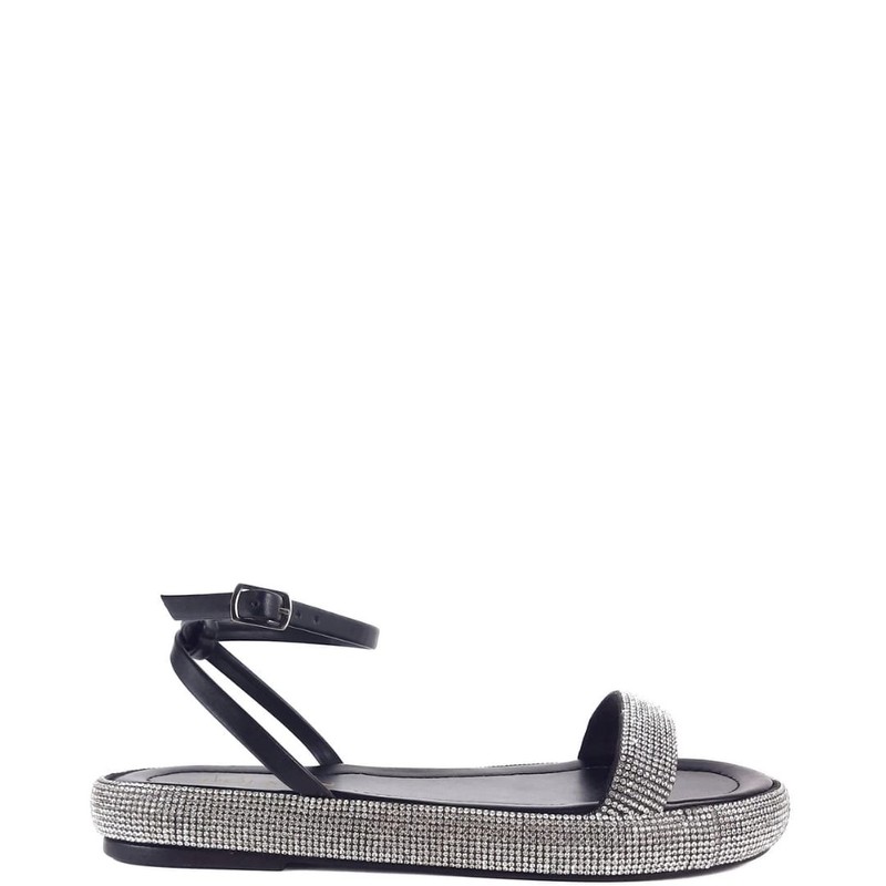 SANDALIA FLATFORM PRETO