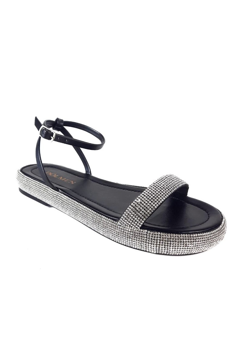 SANDALIA FLATFORM PRETO