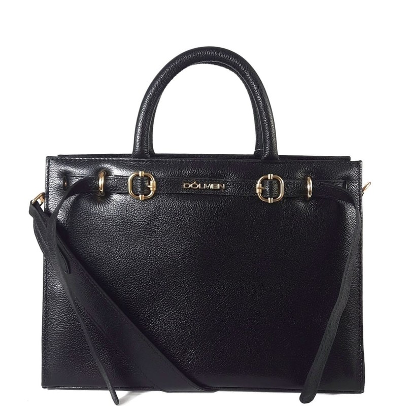 xBOLSA BRIA COURO TOTE TIRACOLO PRETO