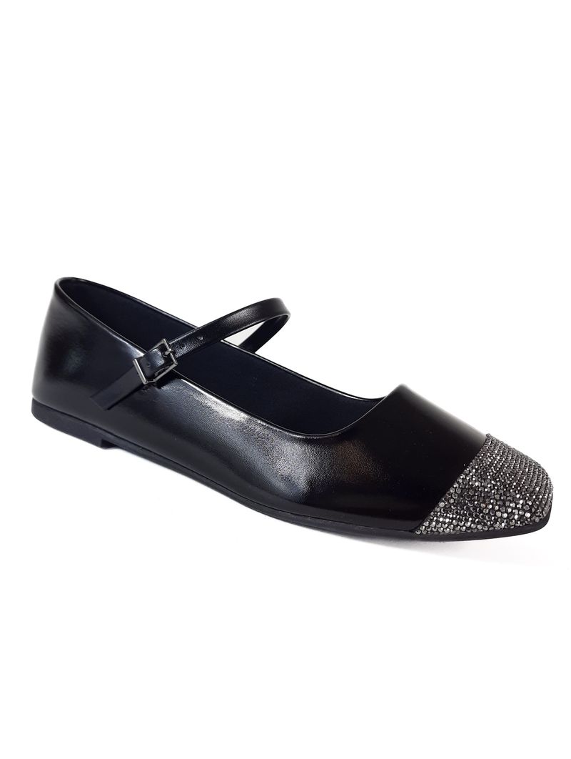 SAPATILHA STRASS PRETO