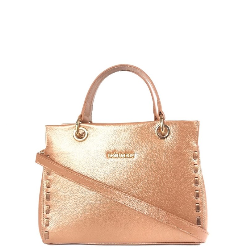 BOLSA JADE COURO TOTE TIRACOLO CARAMELO.