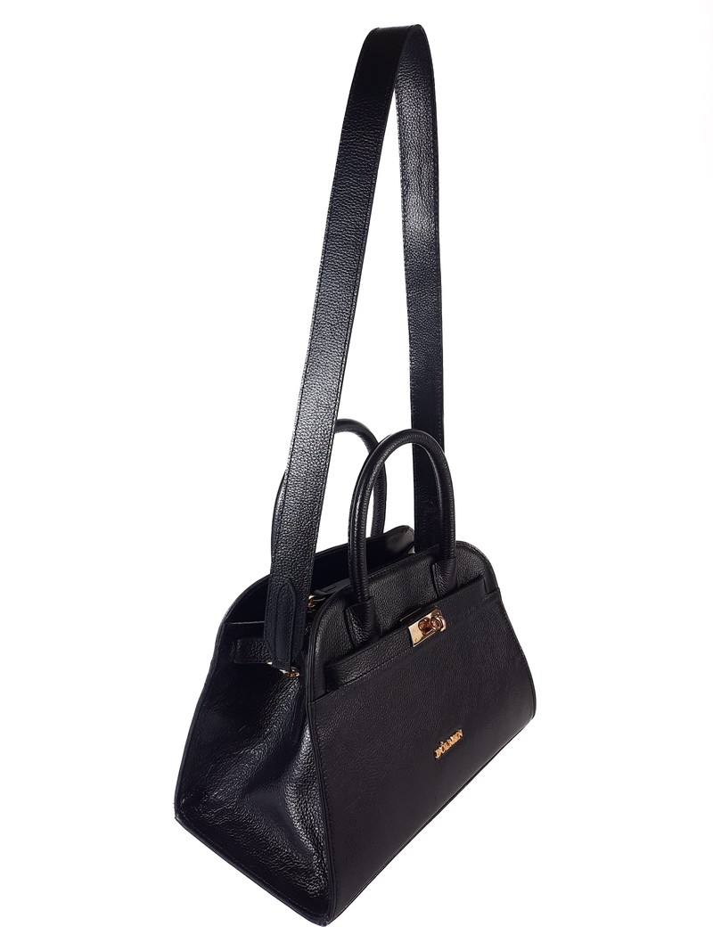 BOLSA RUTH COURO TOTE PRETO