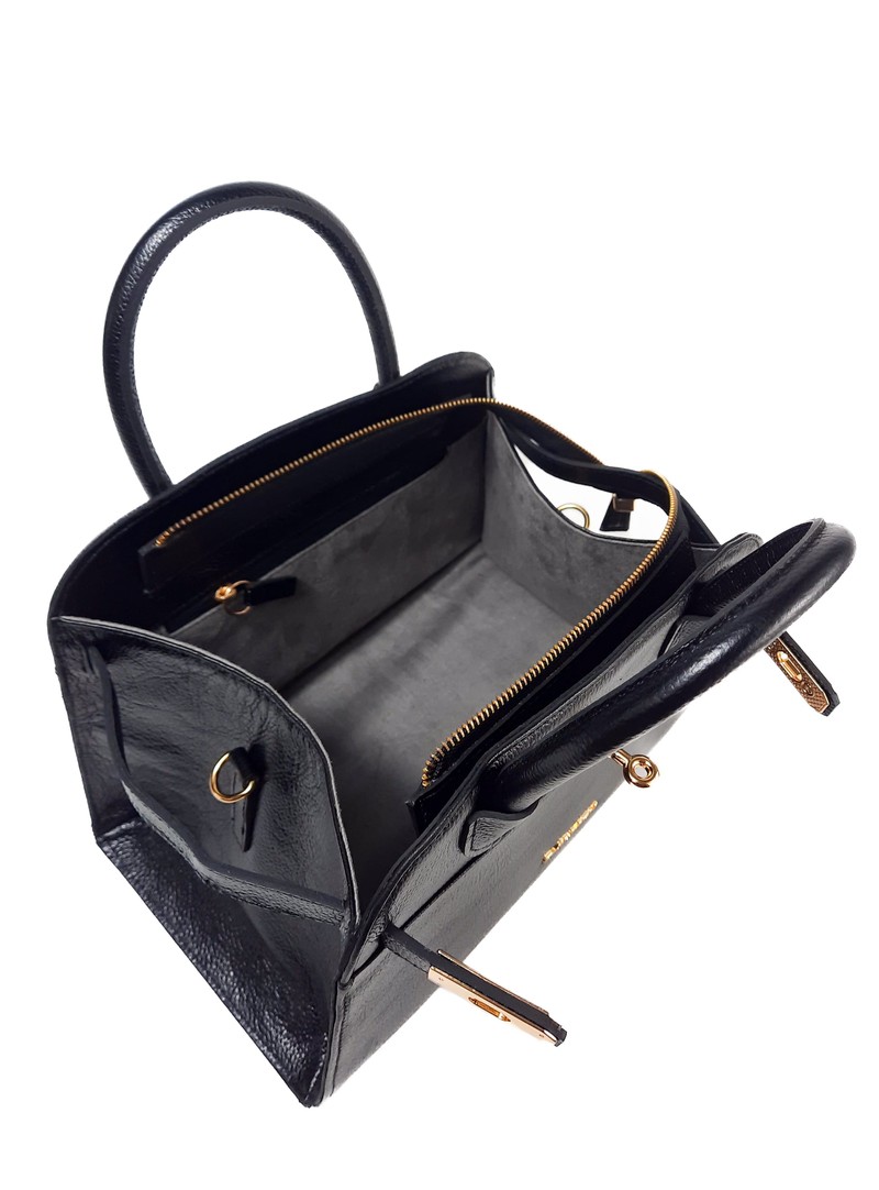 BOLSA RUTH COURO TOTE PRETO