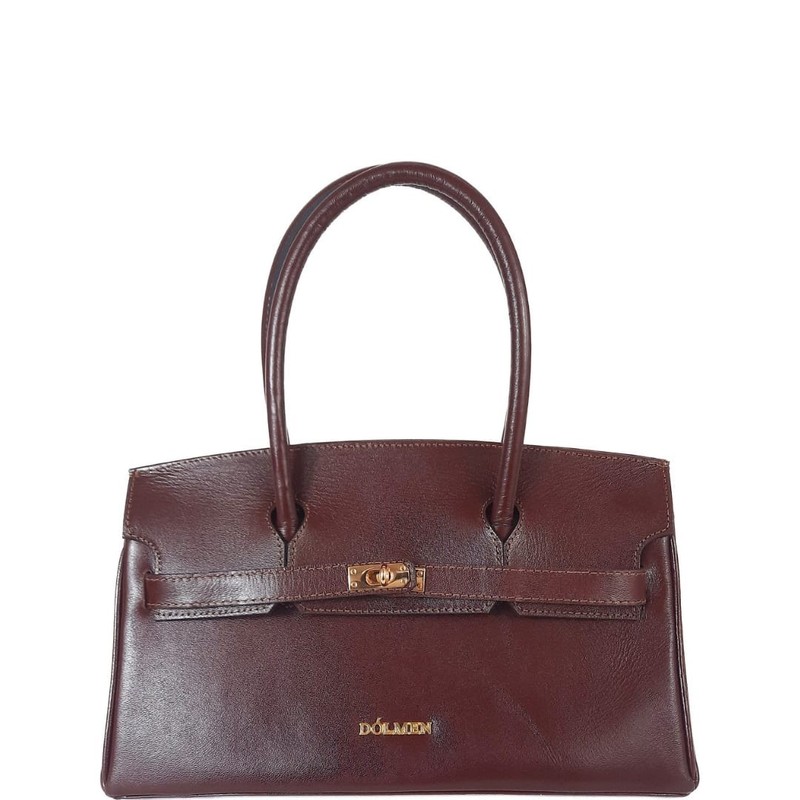 BOLSA AMELIA COURO TOTE PINHAO