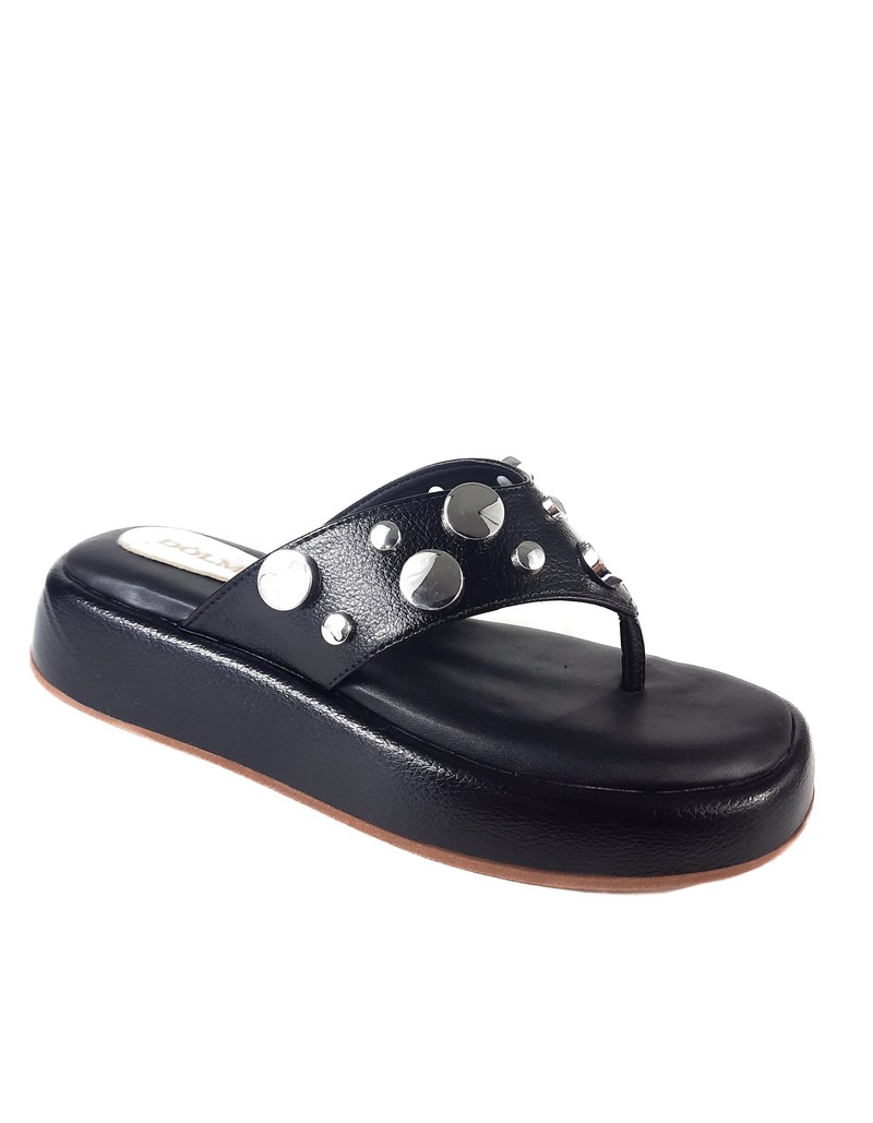 SANDALIA FLATFORM PRETO