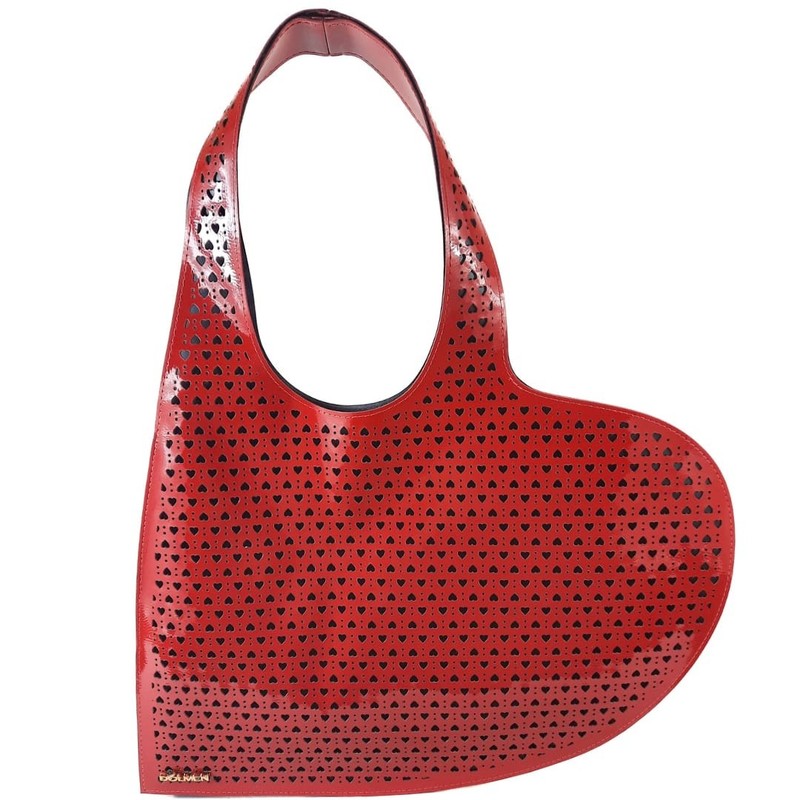 BOLSA HEART VERMELHO