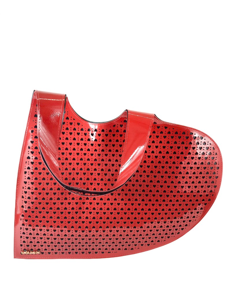 BOLSA HEART VERMELHO