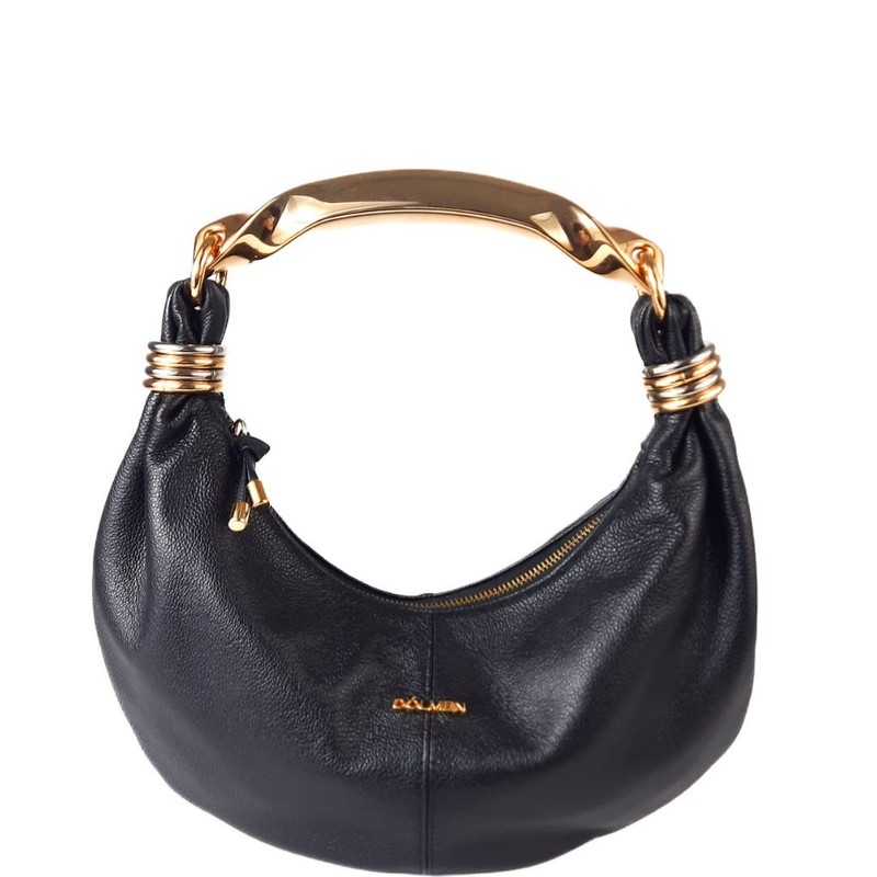 BOLSA ELIZA COURO PRETO