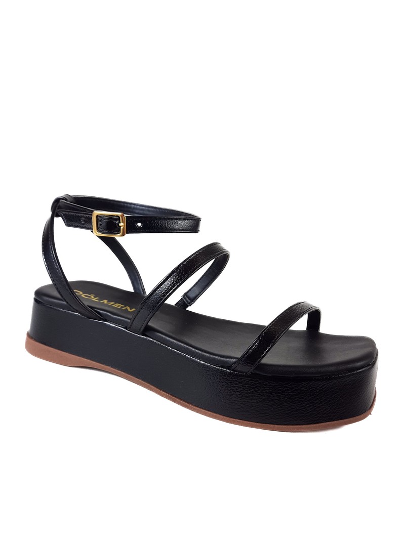 SANDALIA FLATFORM PRETO