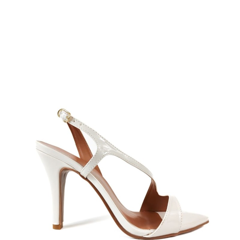 SANDALIA SALTO ALTO OFF WHITE