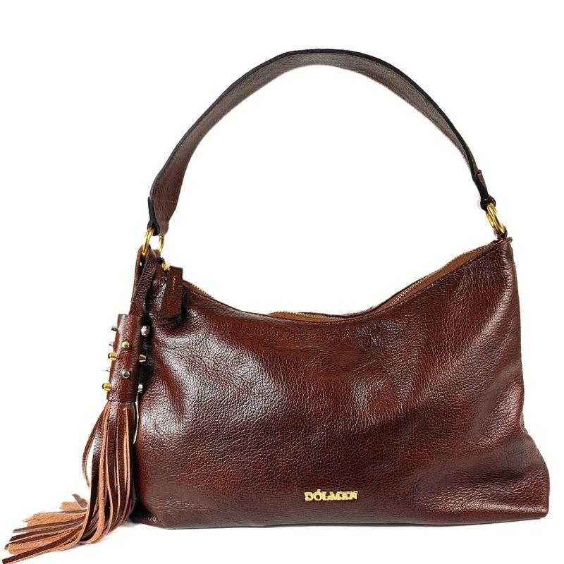 xBOLSA REGINA TIRACOLO COURO PINHAO