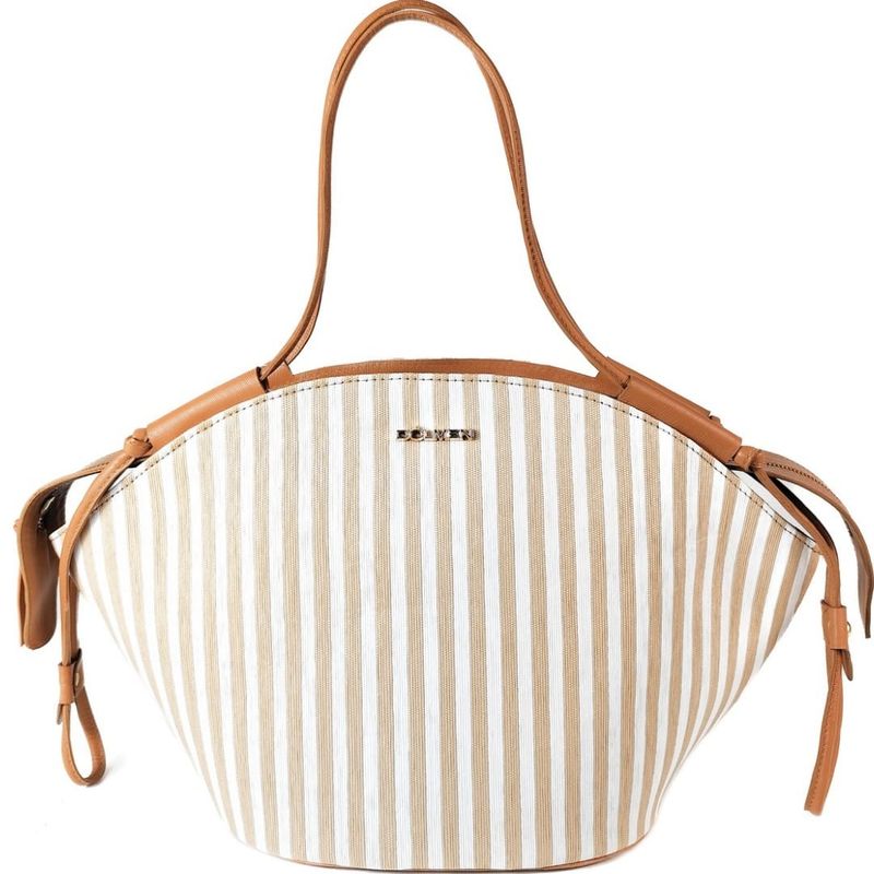 BOLSA OLIVIA COURO CARAMELO