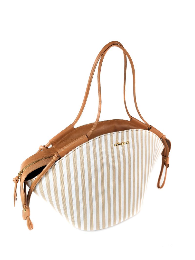 BOLSA OLIVIA COURO CARAMELO