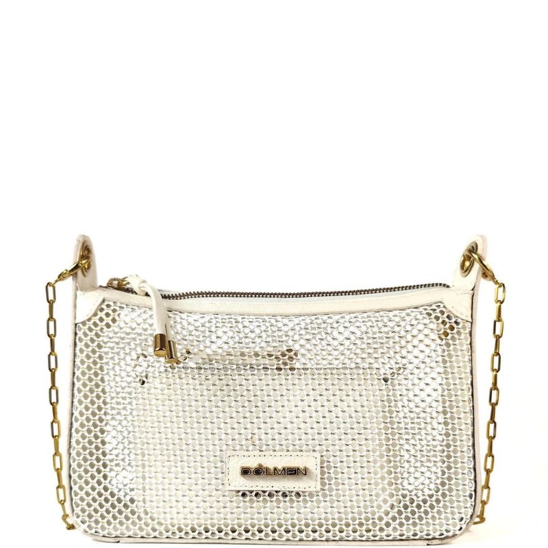 BOLSA VANESSA COURO OURO