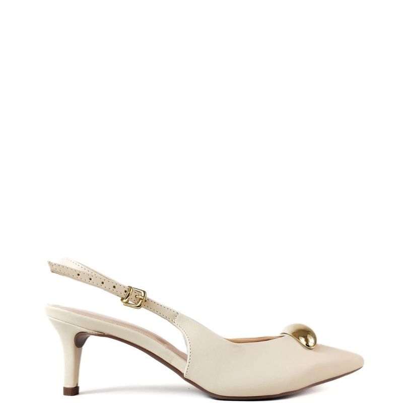 SCARPIN SLINGBACK NUDE