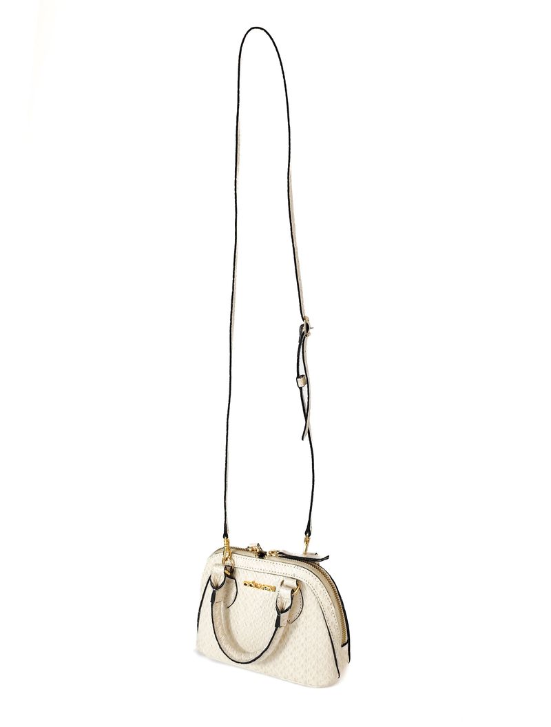 MINI BAG NEW LOLLA COURO OFF WHITE