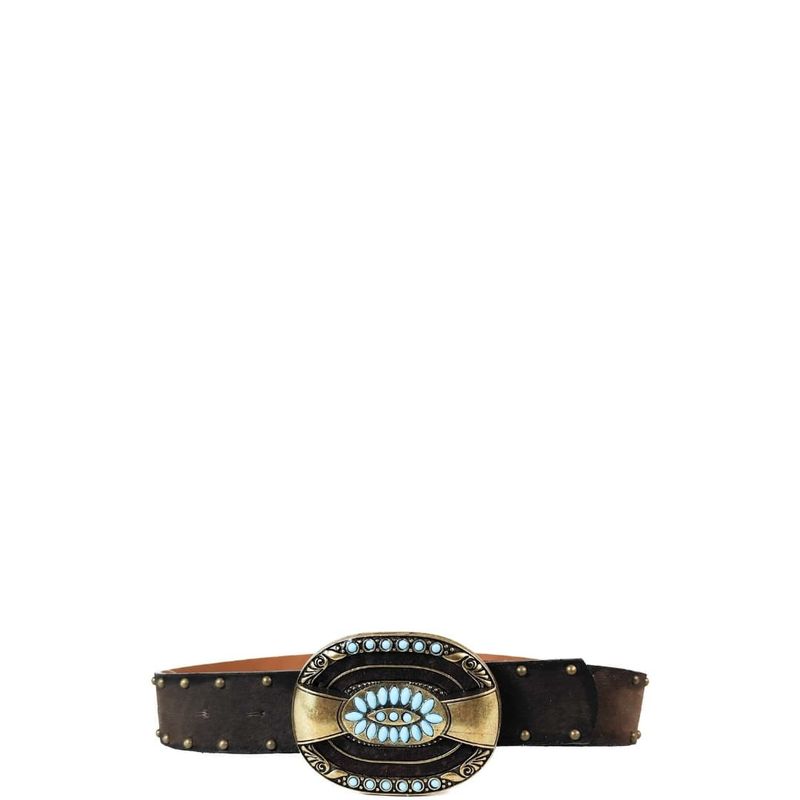 CINTO BOHO COURO CAMEL