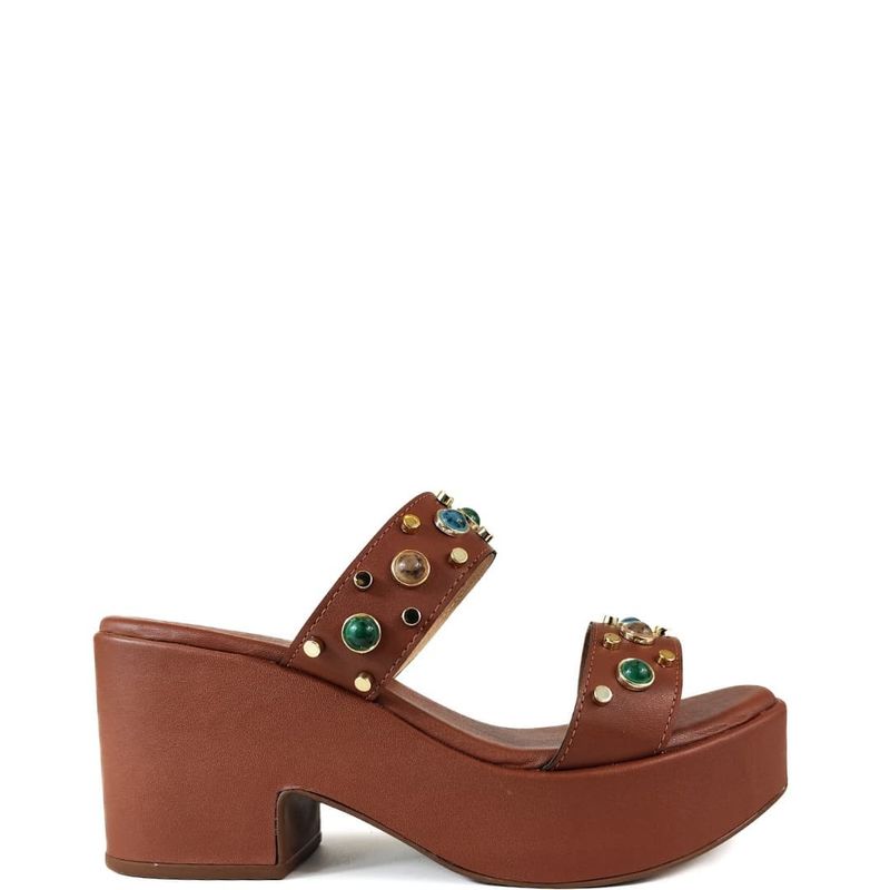 SANDALIA PLATAFORMA CHOCOLATE