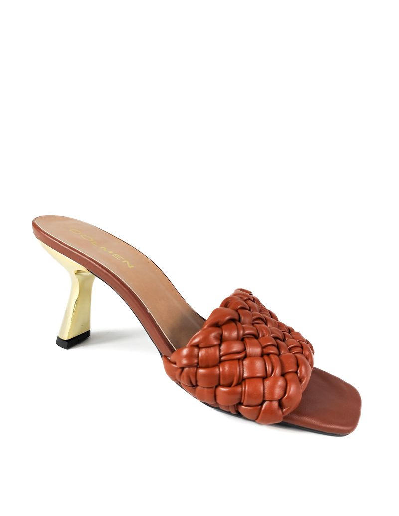 SANDALIA MULE WHISKY