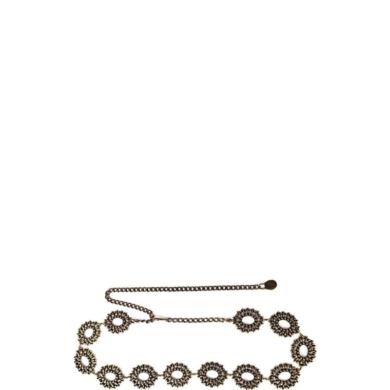 CINTO BOHO PRATA VELHA
