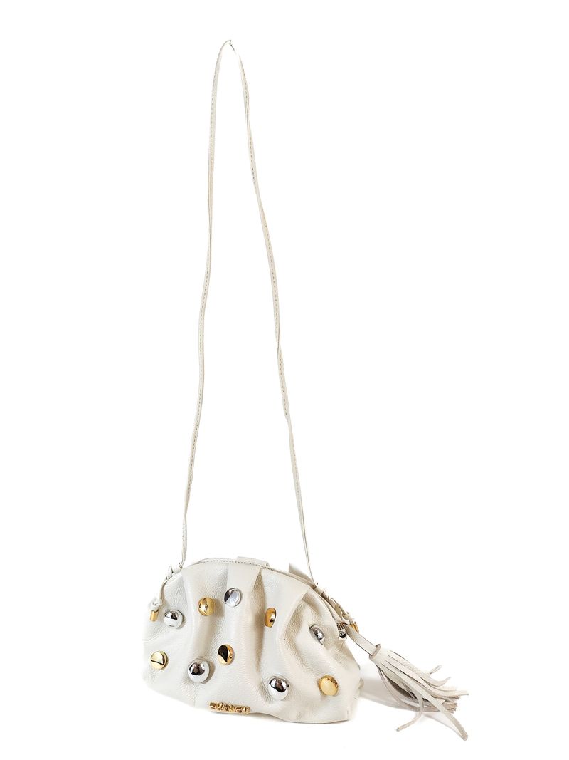 BOLSA BRUNA CHROME OFF WHITE