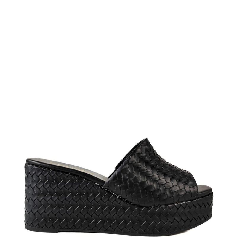 SANDALIA PLATAFORMA PRETO