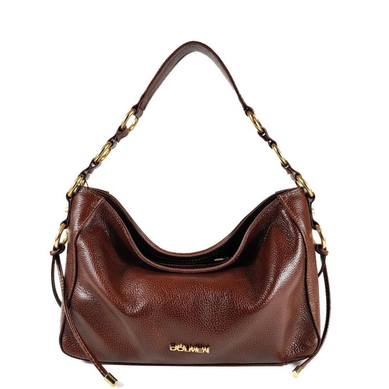 BOLSA GIGI TIRACOLO COURO PINHAO