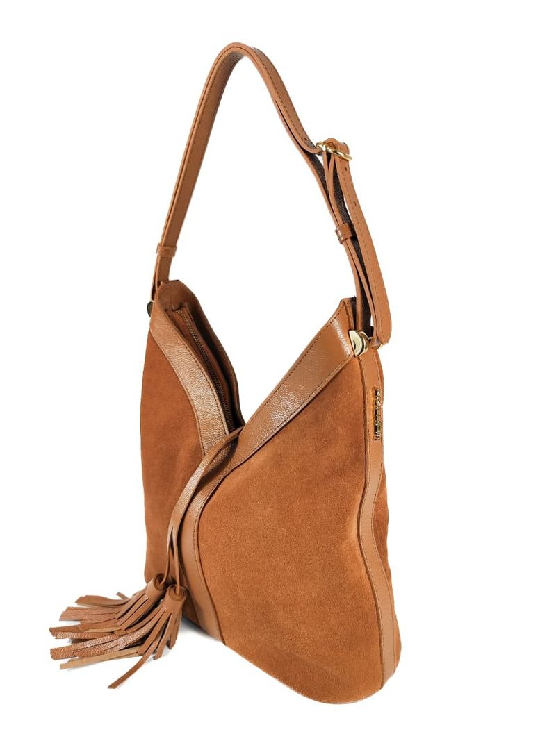 BOLSA VICTORIA COURO CARAMELO